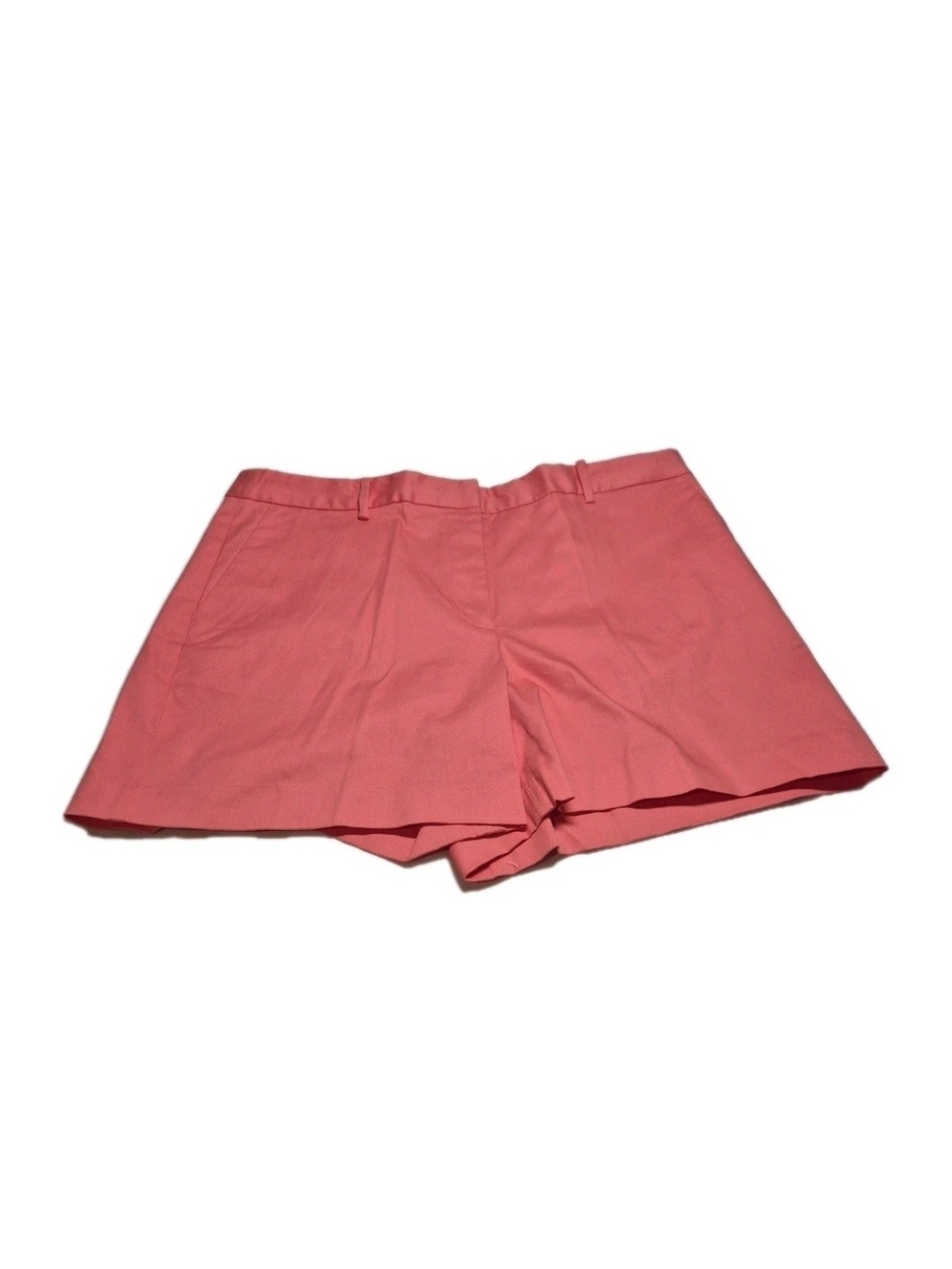 Michael Kors Women's Shorts Size 16 Flamingos Coral Belt Loops Pockets NWT 37